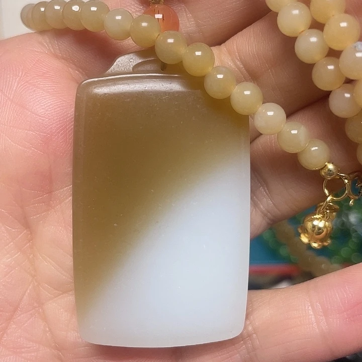 吊坠(不含链)未镶嵌和田玉