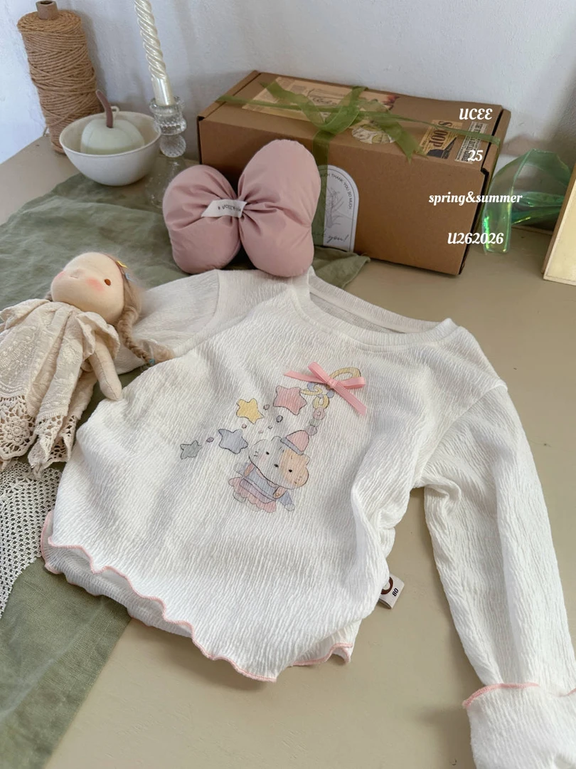 【Hao Hui】YX-女童可爱印花体恤-262026