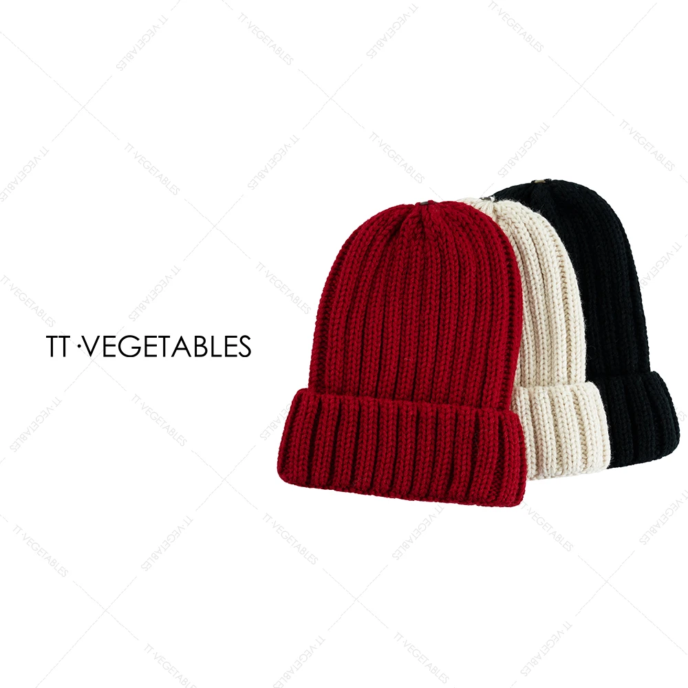 TT・VEGETABLES针织帽秋季包头帽秋冬帽子521903