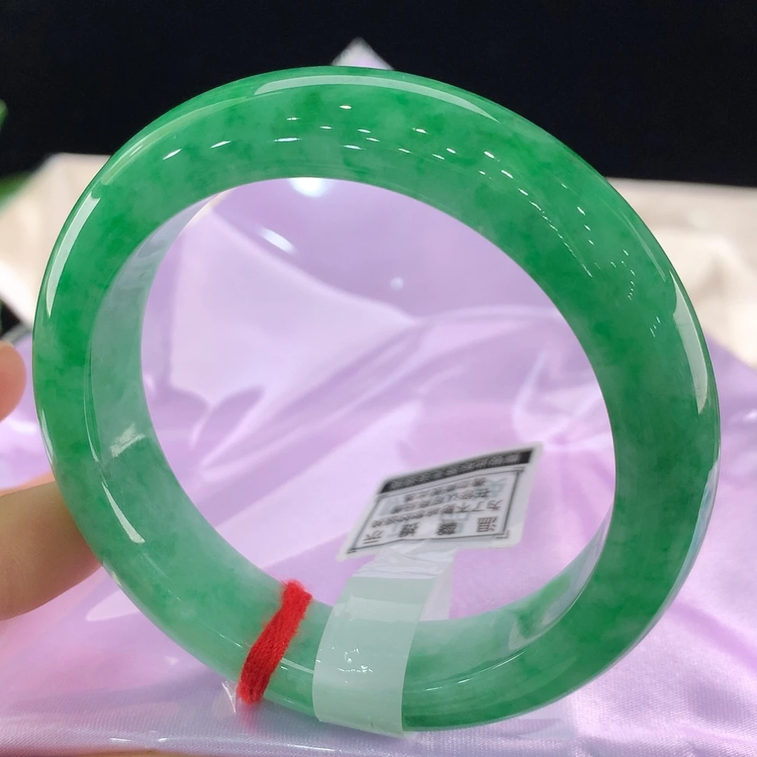 翡翠未镶嵌手镯0149