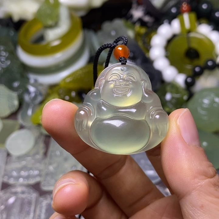 未镶嵌岫玉岫玉颈饰