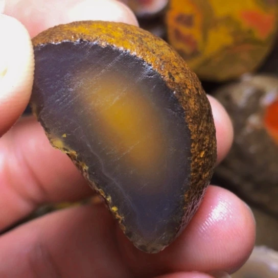 大***楷玛瑙/玉髓合金珠宝半成品一