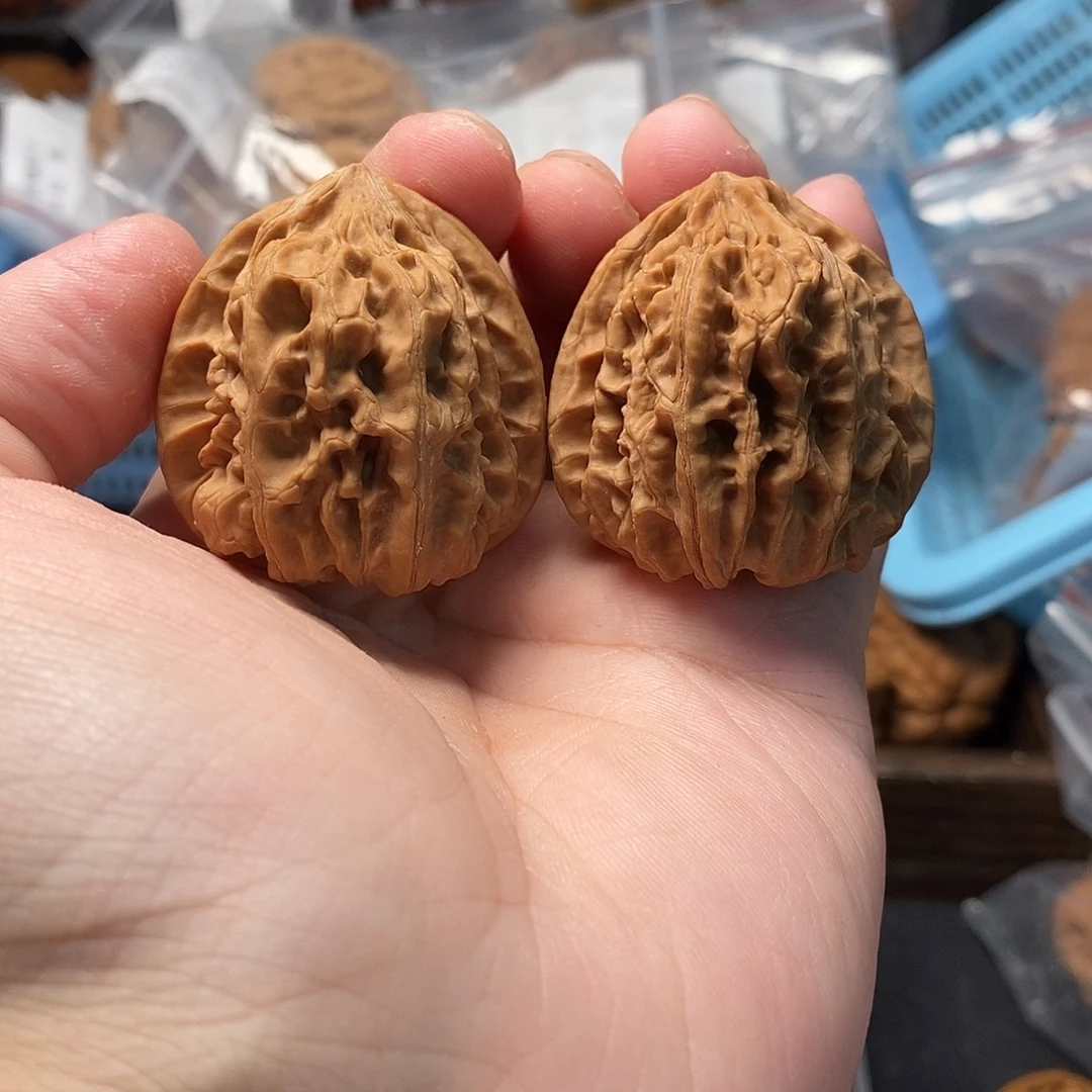 1文玩核桃上古金蟾38-512