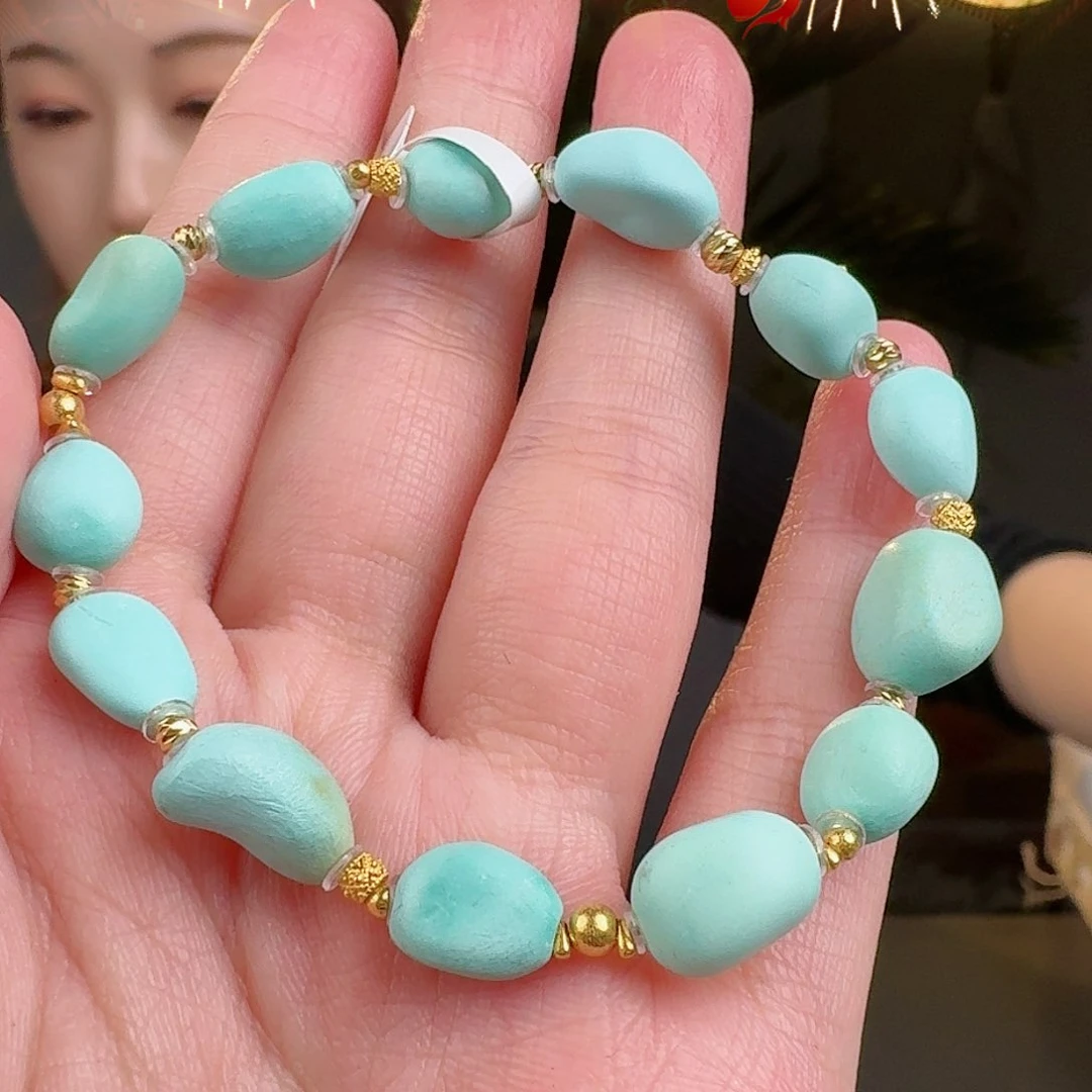 绿松石珠宝奇石未镶嵌