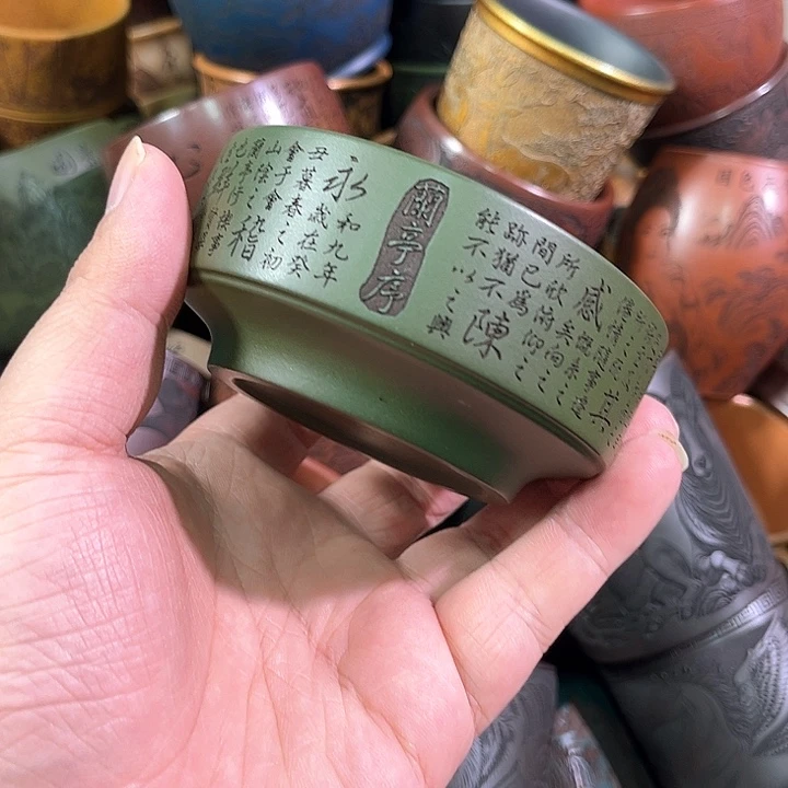 茶杯紫砂全手工紫砂主人杯