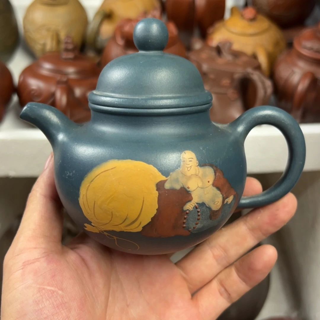 茶壶紫砂宜兴原矿紫砂壶280毫升容量