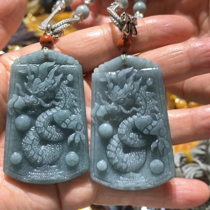 岫玉未镶嵌毛衣链