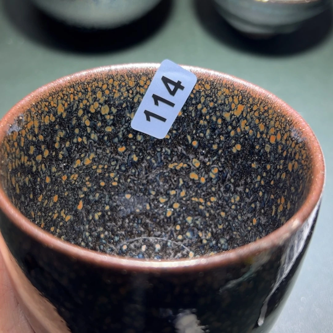 茶盏与*全手工原矿原釉建盏