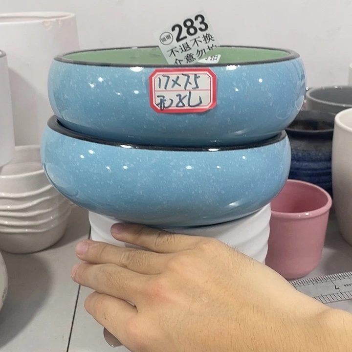 陶瓷花盆全场12包邮