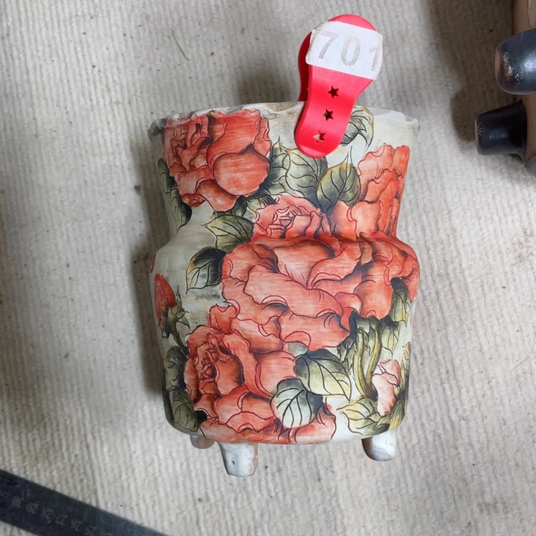 紫砂花盆酒*陶瓷多肉花盆瑕疵
