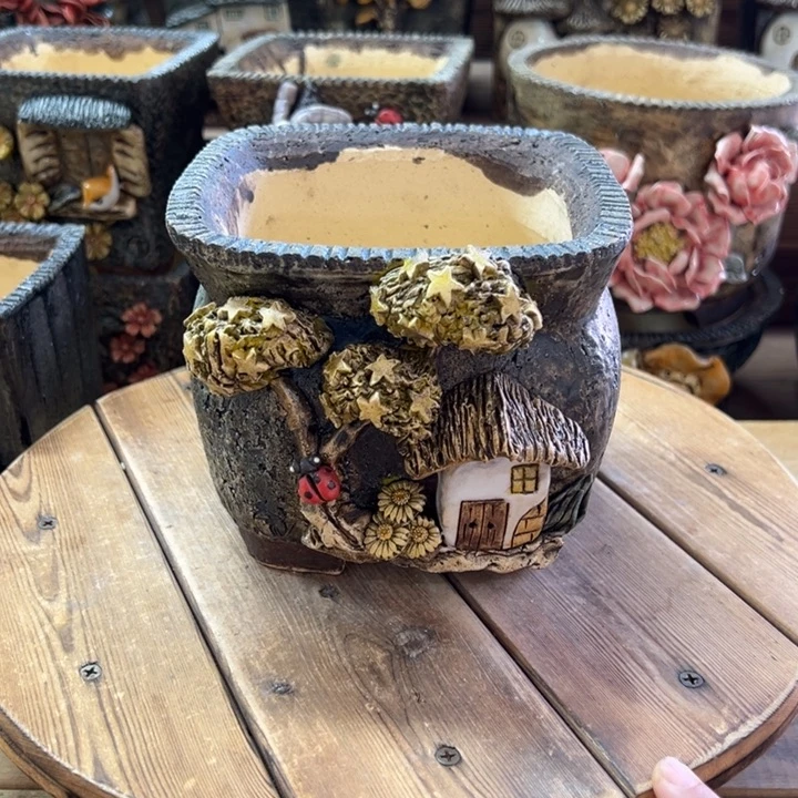 青藤多肉花盆百搭