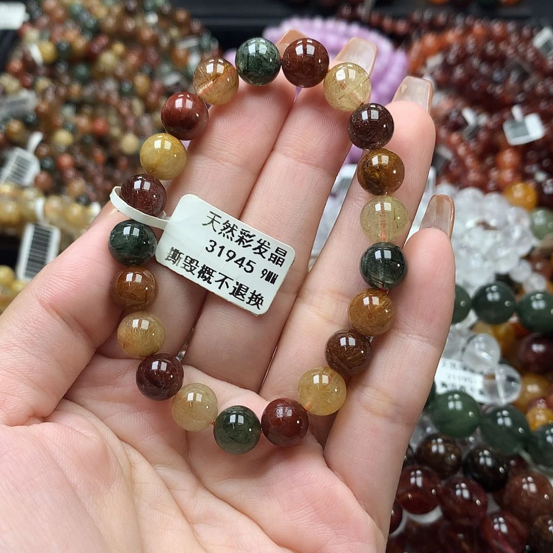 未镶嵌手链水晶，