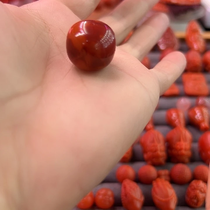 未镶嵌珠子南红玛瑙