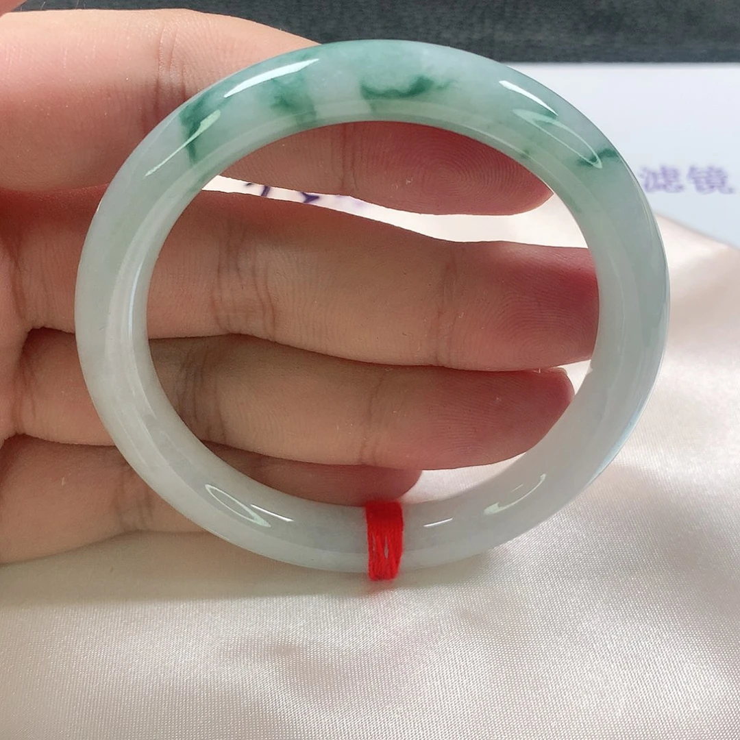 未镶嵌手镯（圆镯）翡翠345号