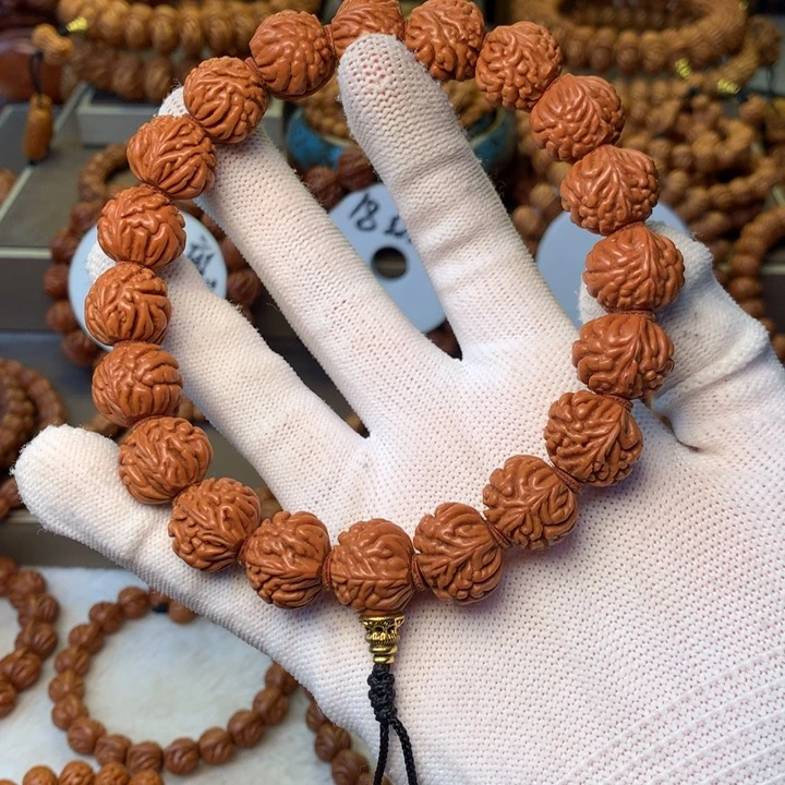 手串桃核秦岭龙纹