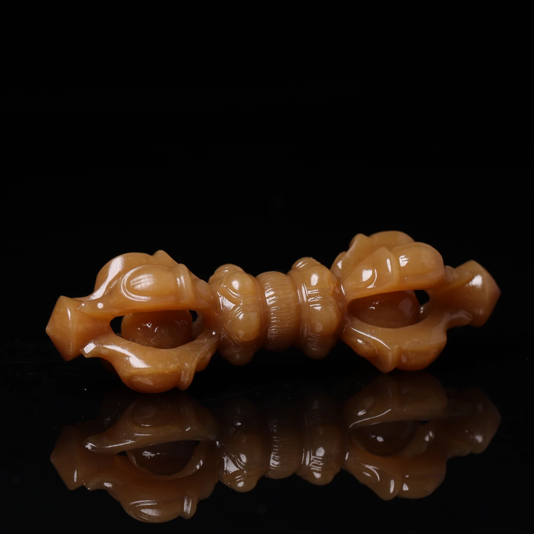 清代和田玉金刚杵