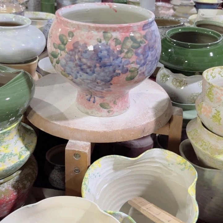 瓷片口15高17瑕景德镇陶瓷