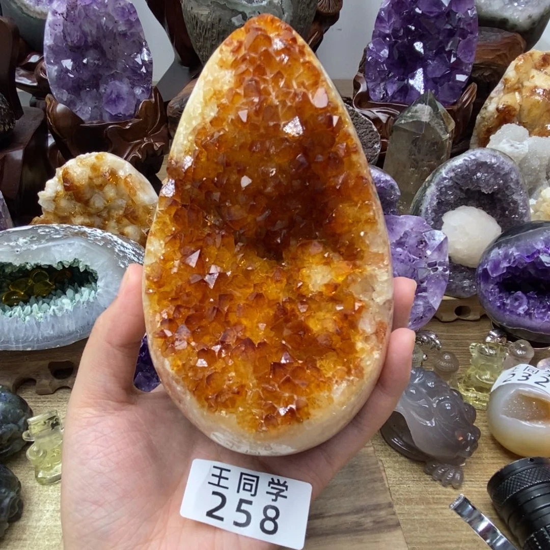 未镶嵌珠宝半成品水晶258