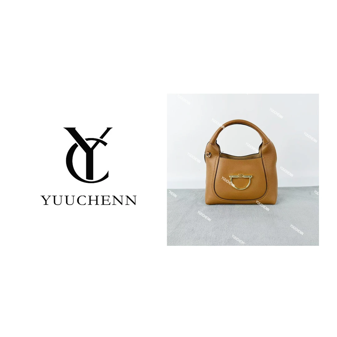 YUUCHENN/24cm原创设计高定真皮包 HH6812