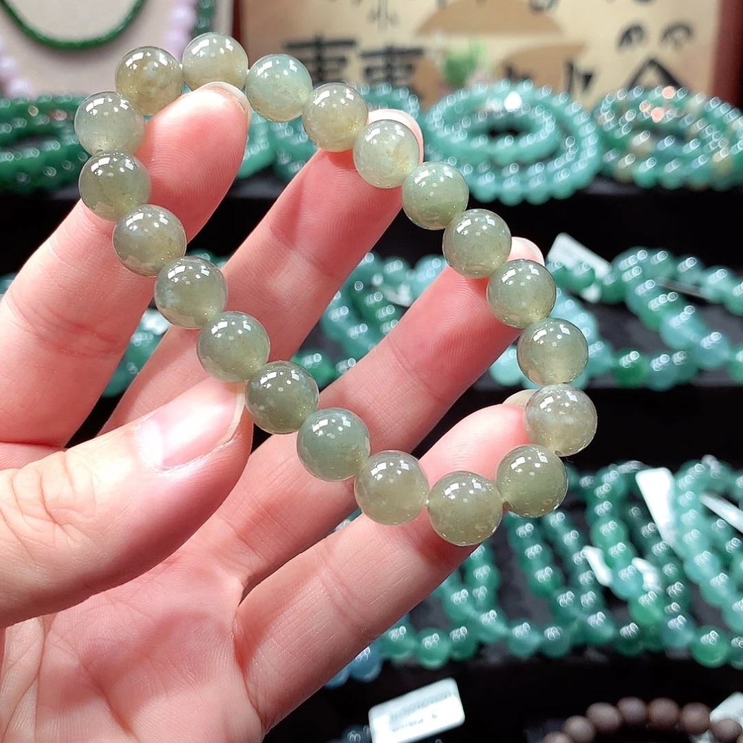 翡翠未镶嵌手链卡10