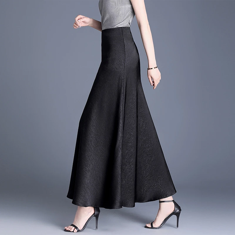 遮肉显瘦修身气质优雅半身裙2025春夏季新款个性时尚洋气鱼尾裙潮