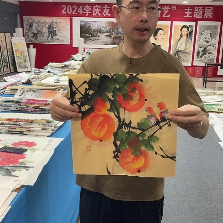 国画今天早上国画作品欣赏
