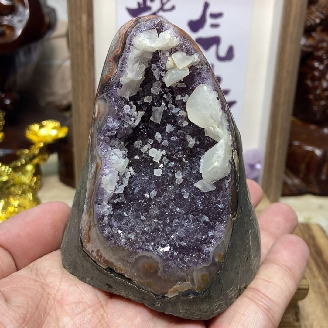 未镶嵌大型摆件（非配饰）紫晶