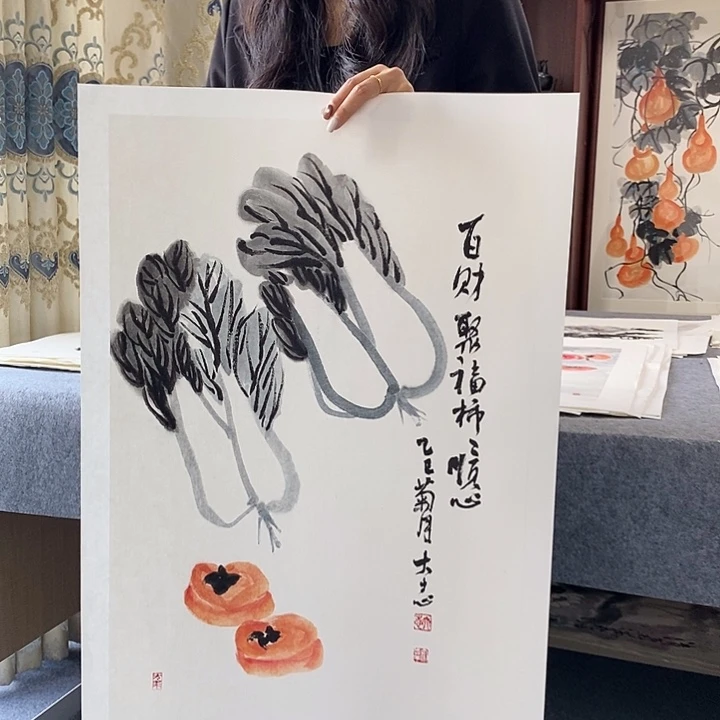 国画纯手绘国画写意作品
