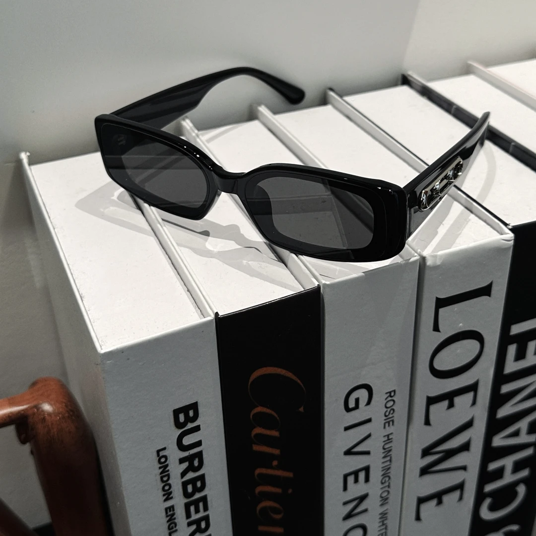 XYW欧美复古黑色小脸墨镜女潮韩版猫眼太阳镜