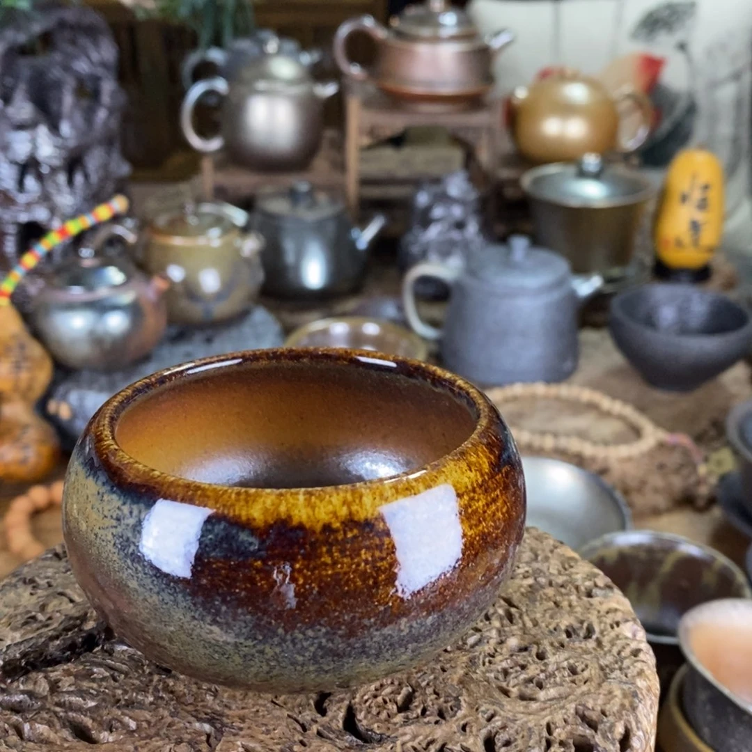 建水紫陶柴烧茶器，0018