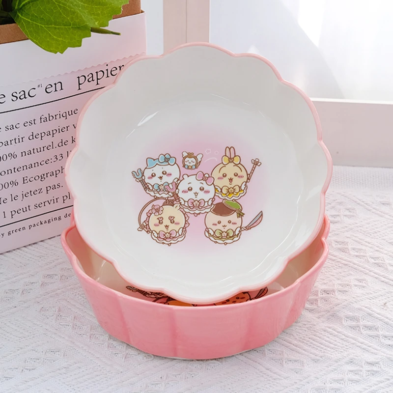 TKW卡通动漫周边陶瓷碗蛋糕水果盘家用沙拉碗泡面碗酸奶碗餐具