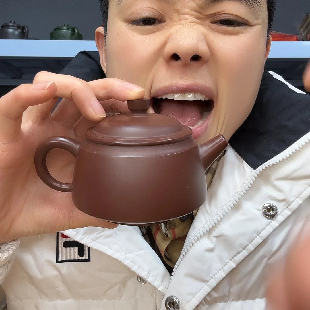 紫砂茶壶民间手艺人全手工制作