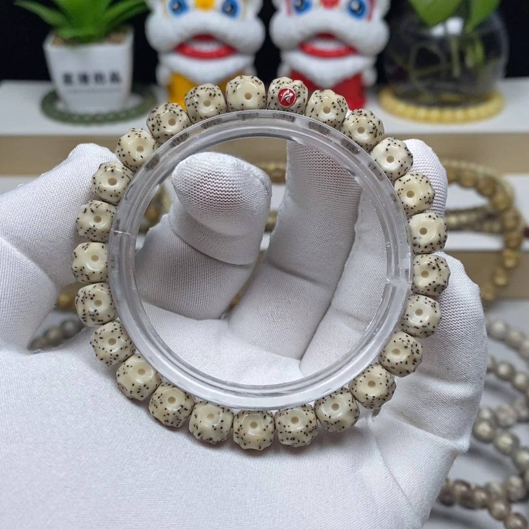 星月菩提手串银标纯手无相9-8