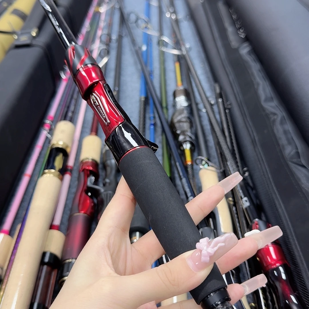 碳素3.8m路亚枪柄一本半