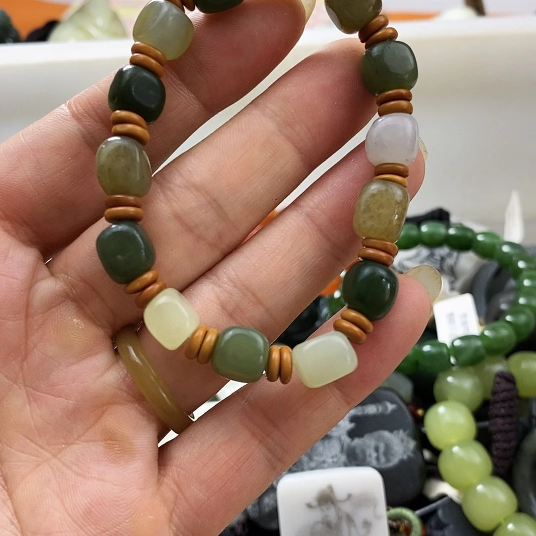 手串未镶嵌和田玉