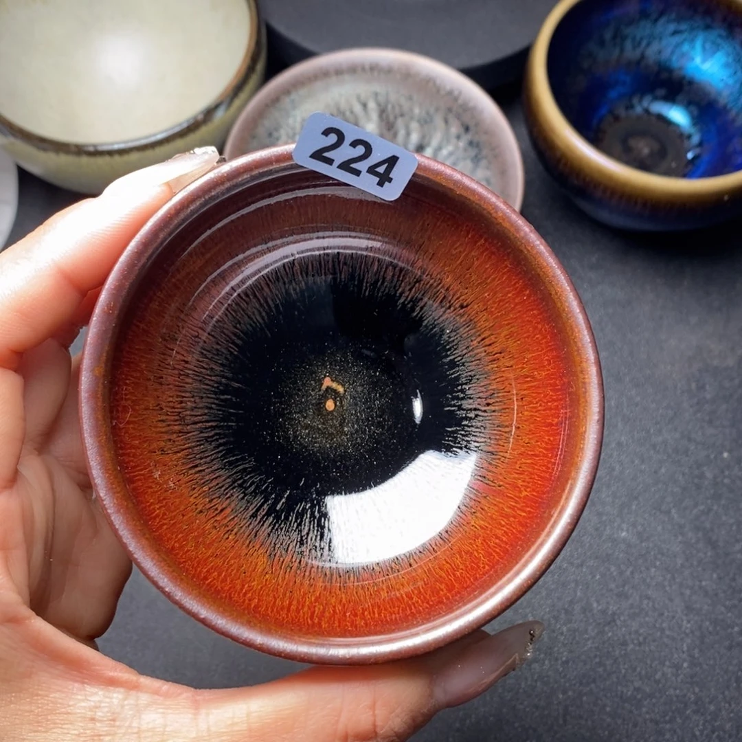 茶盏建窑建盏主人杯224