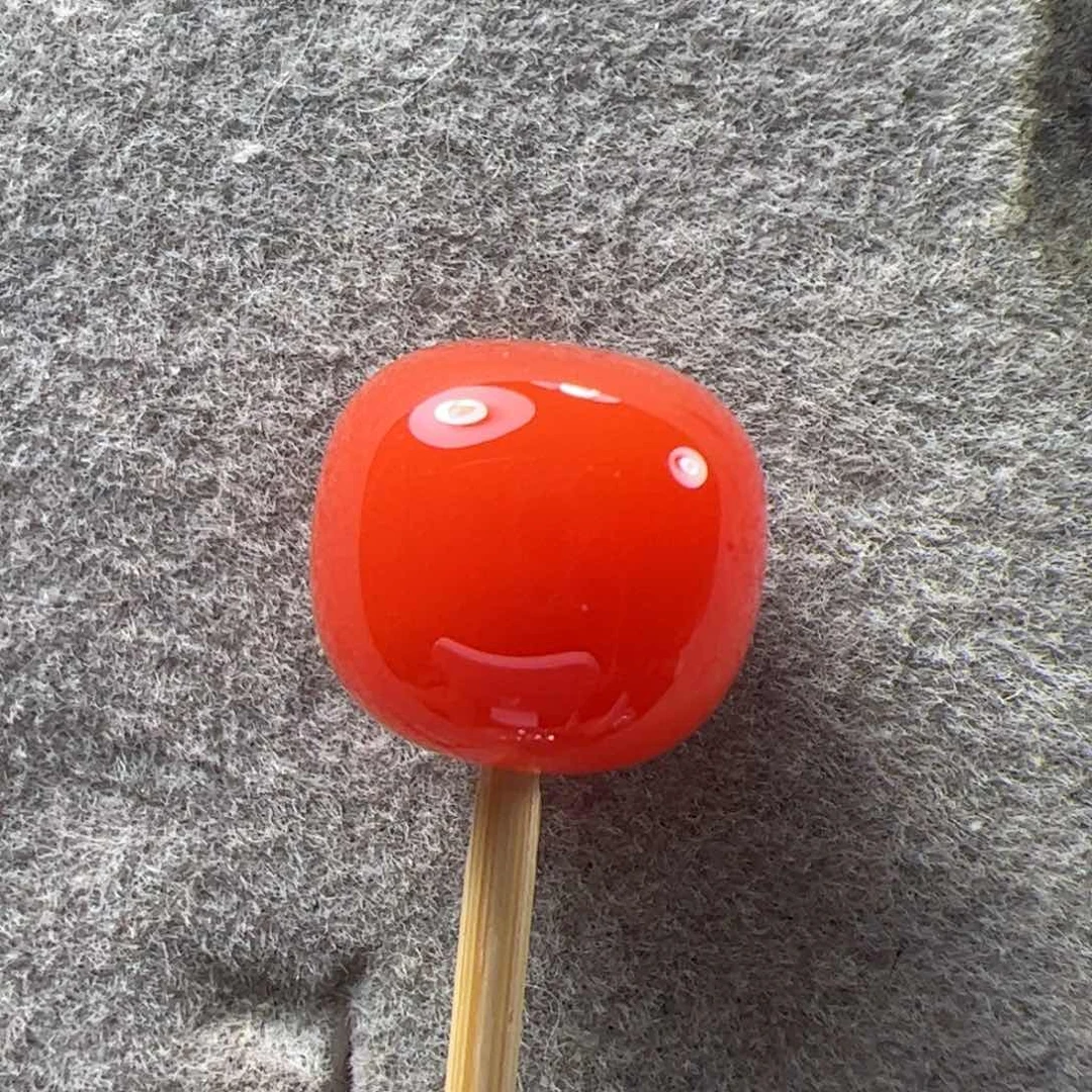 南红玛瑙单珠10.8未镶嵌苏*