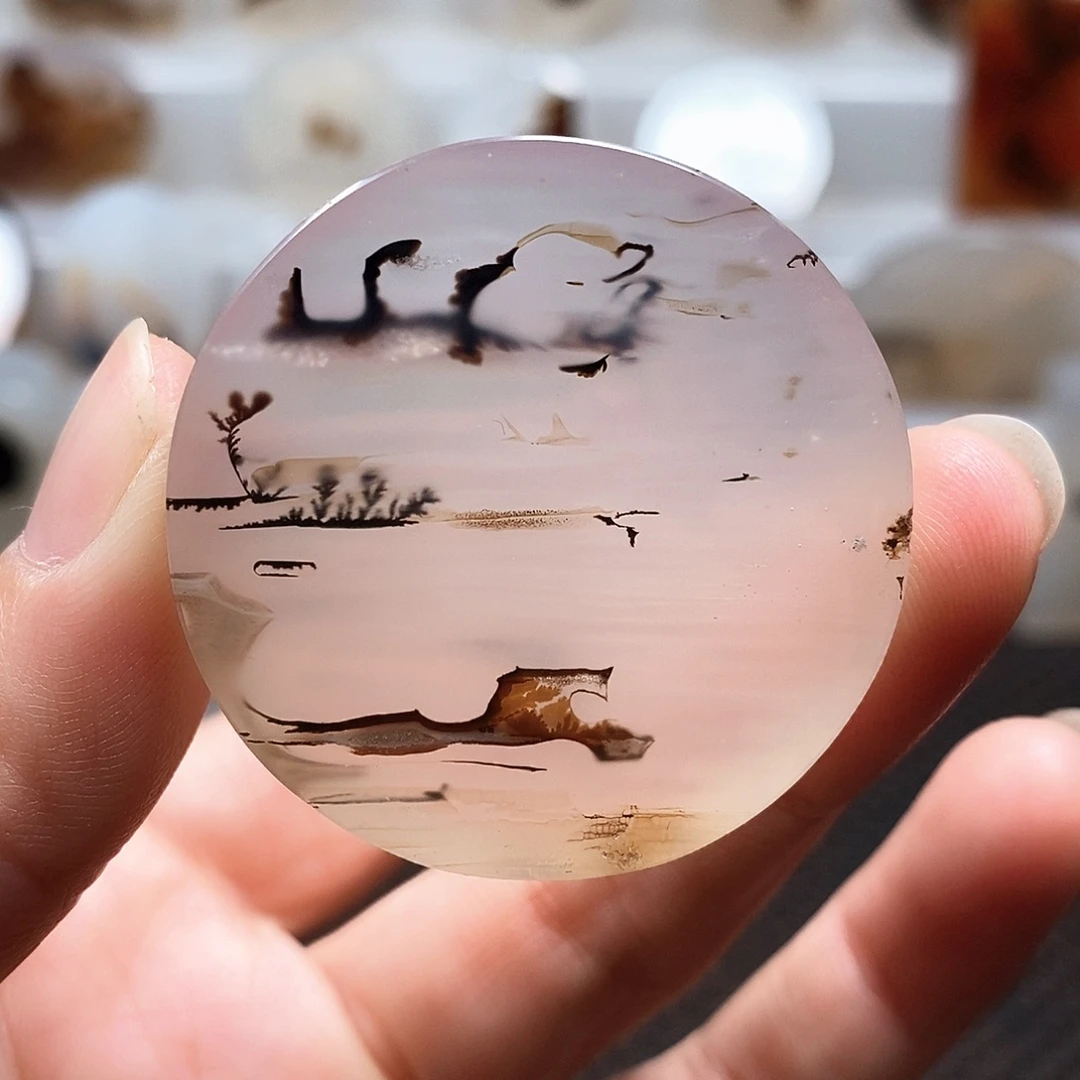 玛瑙/玉髓未镶嵌吊坠(不含链)