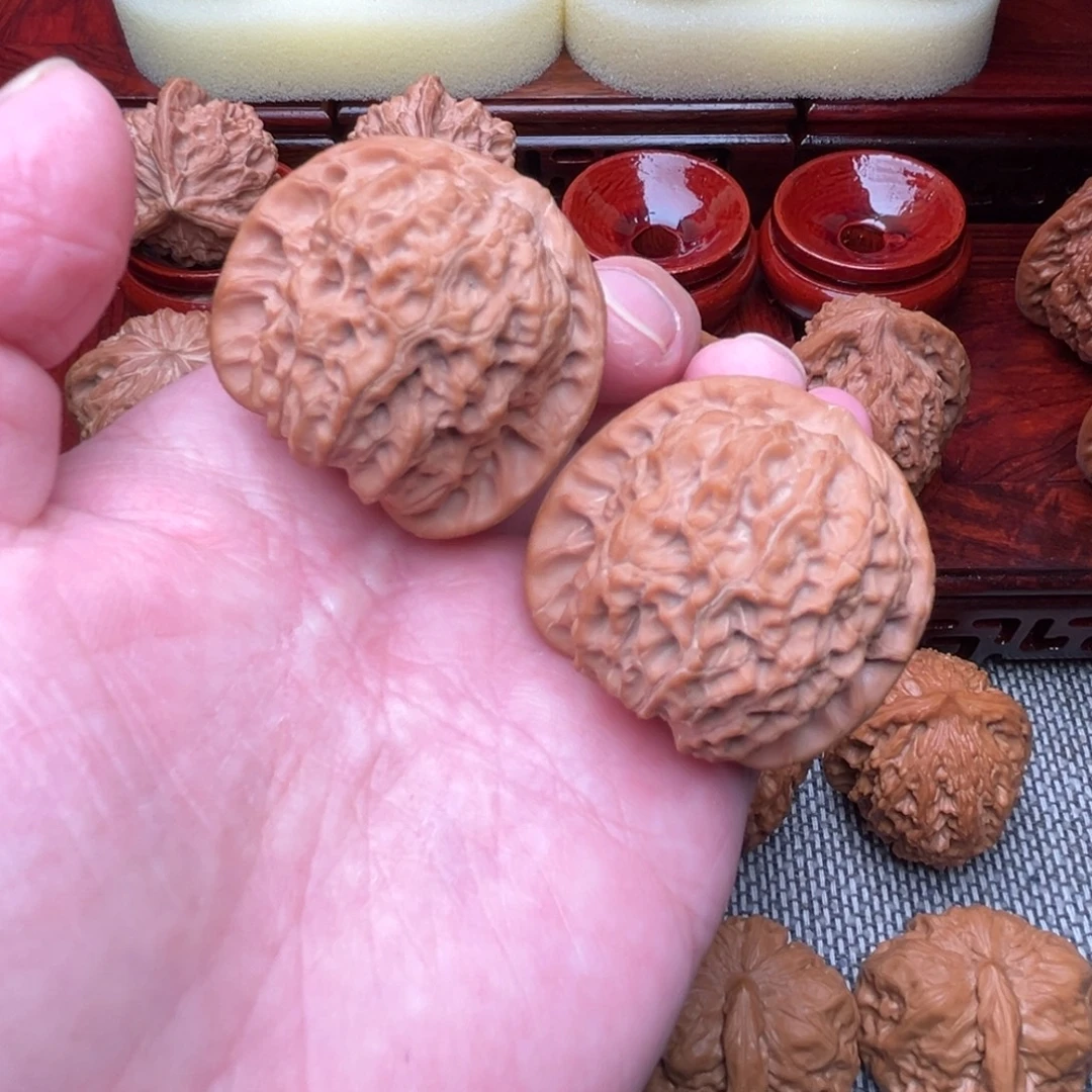 吊坠文玩核桃血麒麟41尺全品