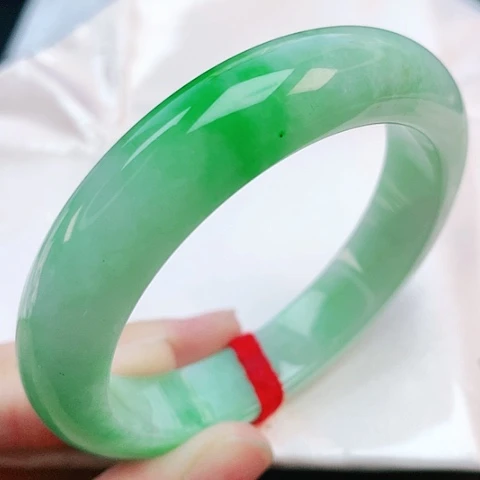 未镶嵌手镯翡翠53圈口882783