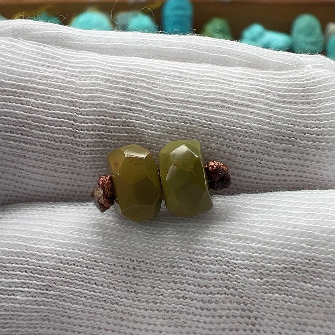 绿松石无相隔珠 未镶嵌