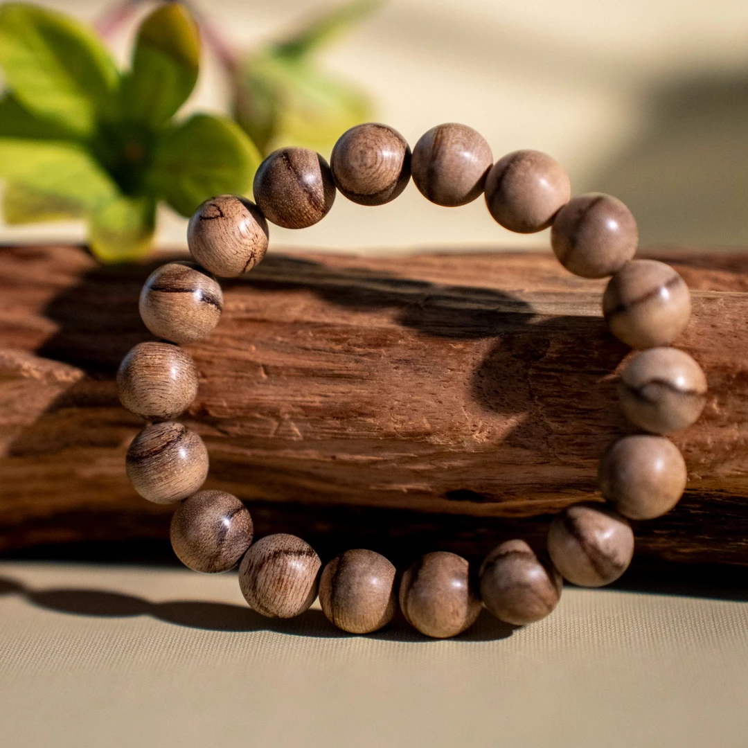 沉香【江苏工美严选】缅甸花珠天然野老料沉香手串-216*1108【TT