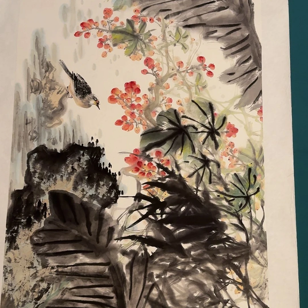 国画恽老师作品画作