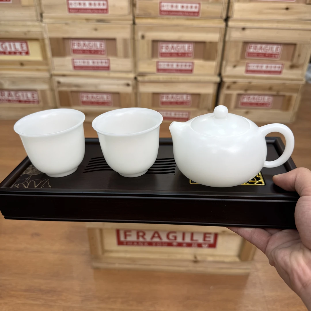 【闪购商品】冰种玉瓷西施凤鸣壶