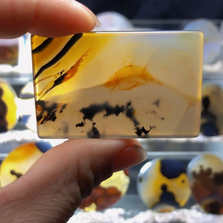 合金玛瑙/玉髓珠宝奇石8