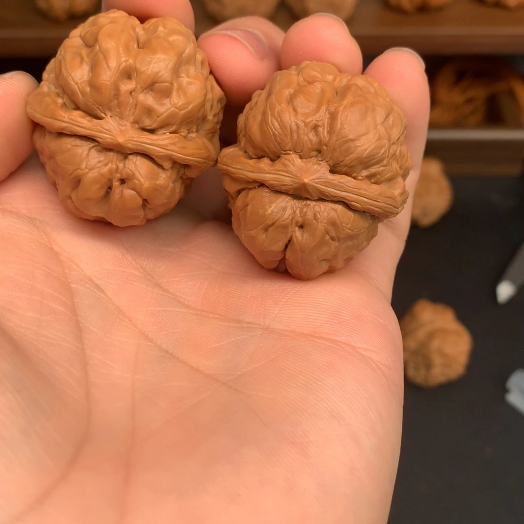 偶***帅吊坠文玩核桃38蛤蟆