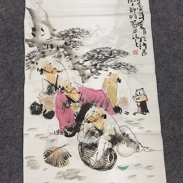 国画国画作品手绘