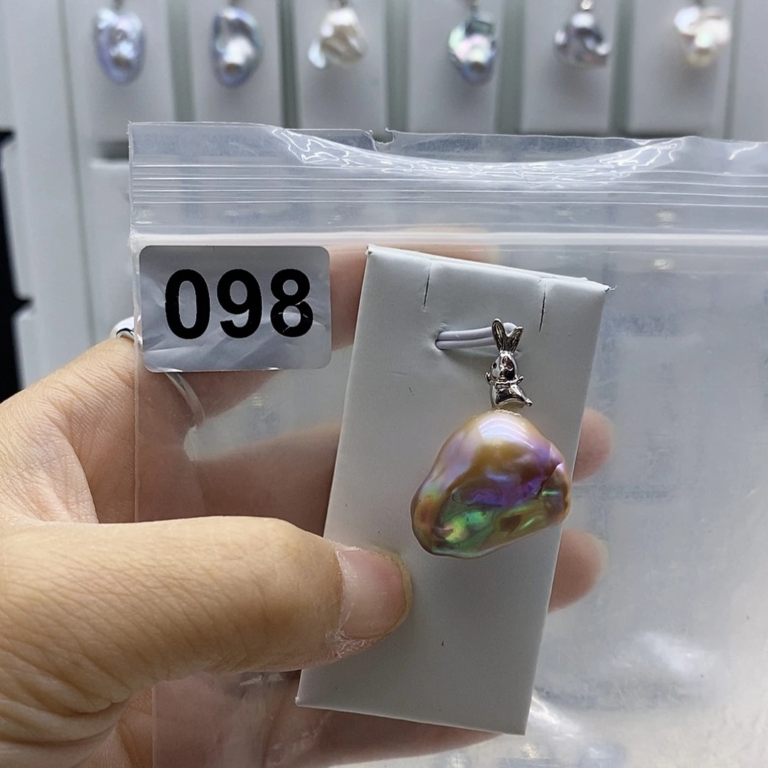 颈饰合金淡水珍珠