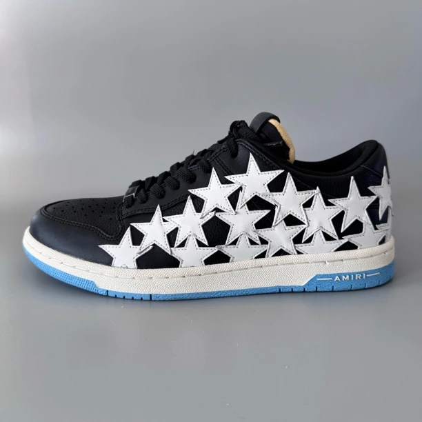 AmIRi/埃米尔 am113 星星全皮运动休闲板鞋