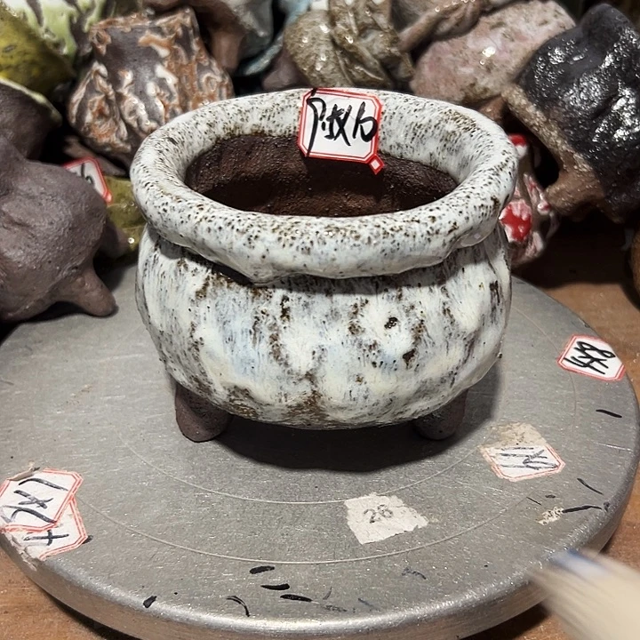 粗陶花盆制作就这样的